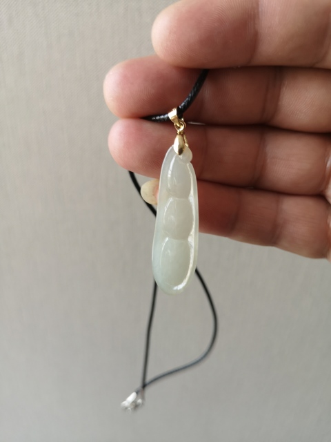 古玩玉器翡翠福豆拍賣，當前價格298元