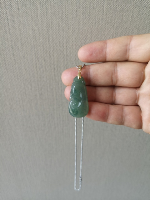 古玩玉器如意墜拍賣,當前價格399元