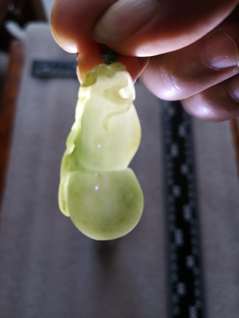 古玩玉器翡翠葫蘆拍賣,當(dāng)前價(jià)格298元