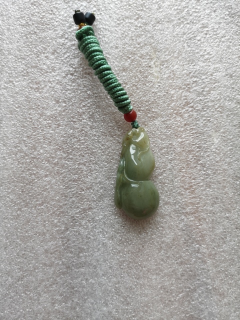 古玩玉器翡翠葫蘆拍賣,當(dāng)前價(jià)格298元