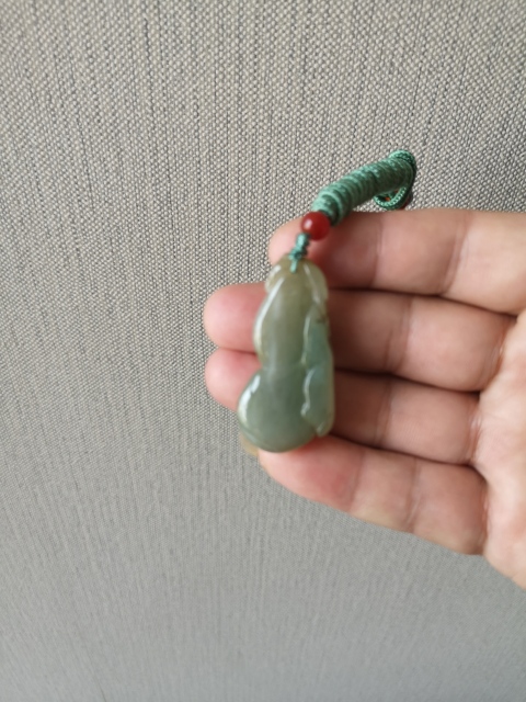 古玩玉器翡翠葫蘆拍賣,當(dāng)前價(jià)格298元