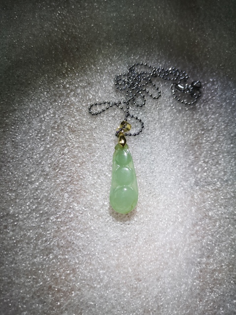 古玩玉器翡翠福豆拍賣，當(dāng)前價(jià)格298元