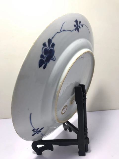 古玩陶瓷青花花卉紋盤拍賣,當(dāng)前價格5300元