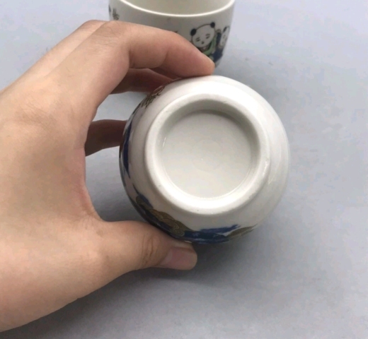 古玩陶瓷六十至八十年代嬰戲紋杯拍賣，當前價格120元