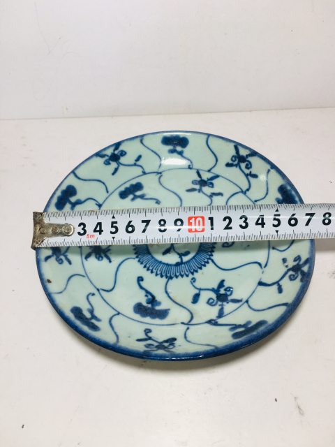 古玩陶瓷雍正青花靈芝紋盤拍賣,當前價格0元