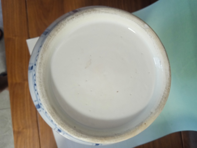 古玩陶瓷晚清青花纏枝花棒槌瓶拍賣，當前價格9999元