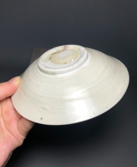 古玩陶瓷精品邢窯米黃白釉洗盤(pán)拍賣(mài),當(dāng)前價(jià)格3888元