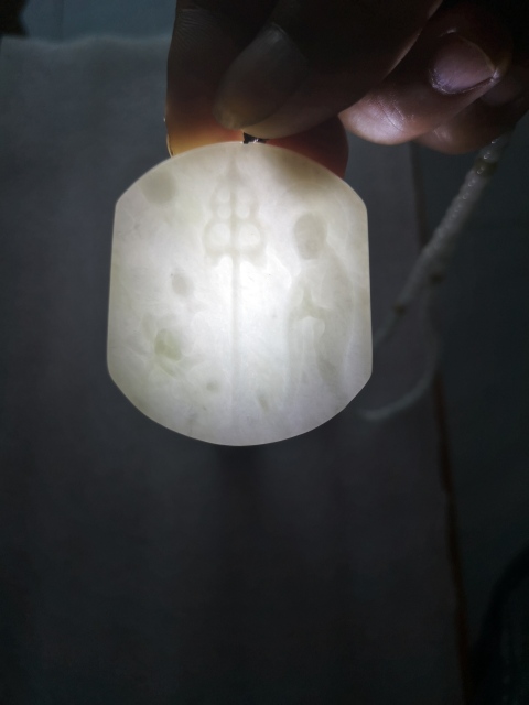 古玩玉器佛牌子拍賣，當前價格550元