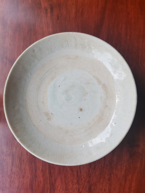 古玩陶瓷青白釉盤拍賣,當前價格360元