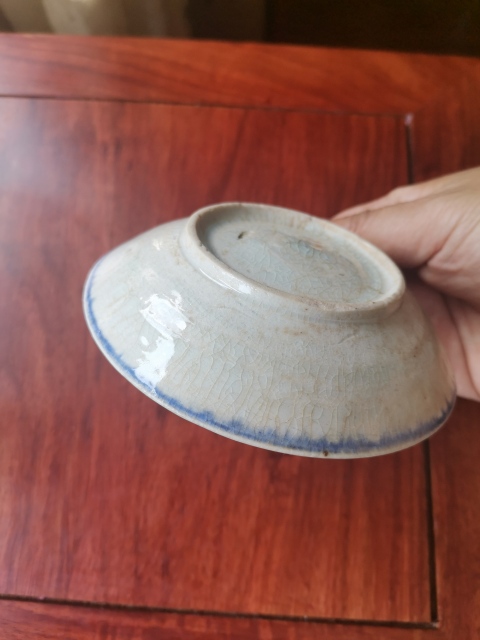 古玩陶瓷青白釉盤拍賣,當前價格360元