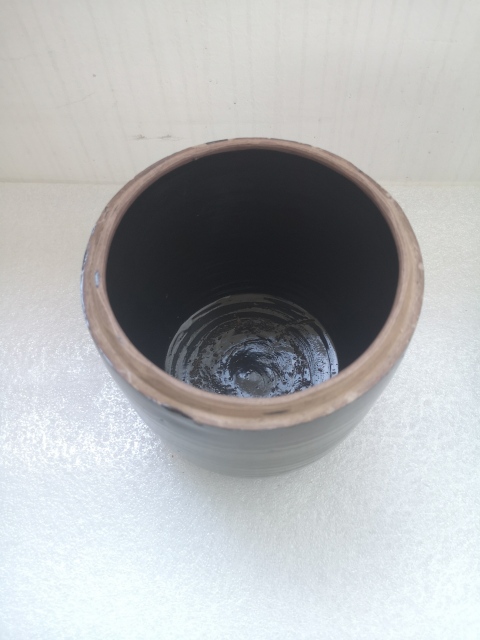 古玩陶瓷磁州窯茶葉末釉蓋缸拍賣，當(dāng)前價(jià)格580元