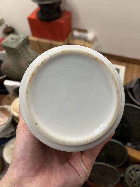 古玩陶瓷山水詩紋執杯拍賣，當前價格299元