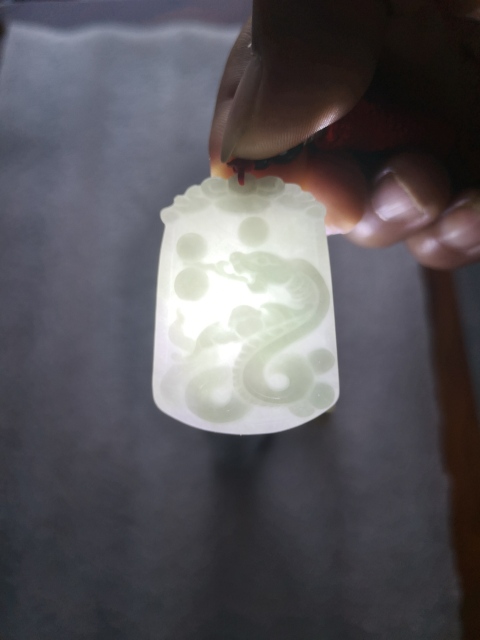 古玩玉器生肖蛇牌子拍賣，當前價格298元