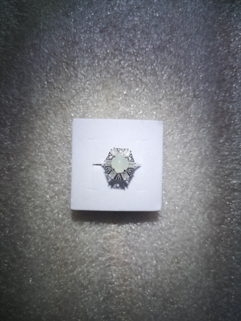 古玩玉器翡翠戒指拍賣,當(dāng)前價格128元
