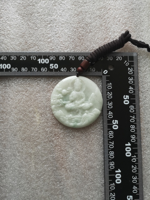 古玩玉器觀音牌子拍賣,當前價格398元