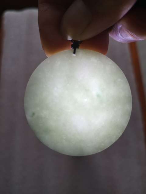 古玩玉器觀音牌子拍賣,當前價格398元