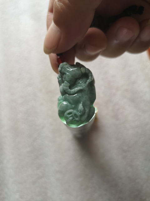古玩玉器生肖牛拍賣，當前價格298元