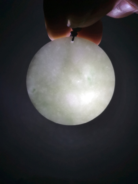 古玩玉器觀音牌子拍賣,當前價格398元