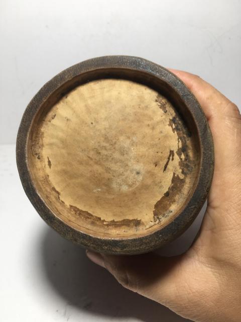 古玩雜項(民國)竹雕筆筒拍賣,當前價格888元