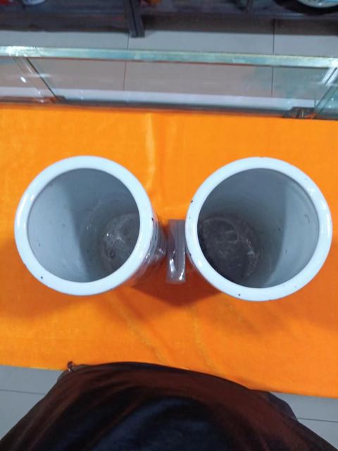 古玩陶瓷民國粉彩山水帽筒拍賣，當前價格2280元