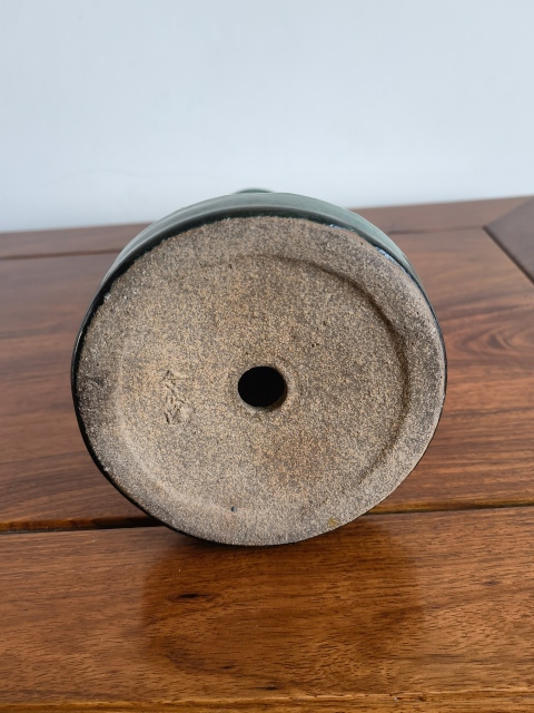 古玩陶瓷清代.綠釉燭臺(tái)拍賣，當(dāng)前價(jià)格390元