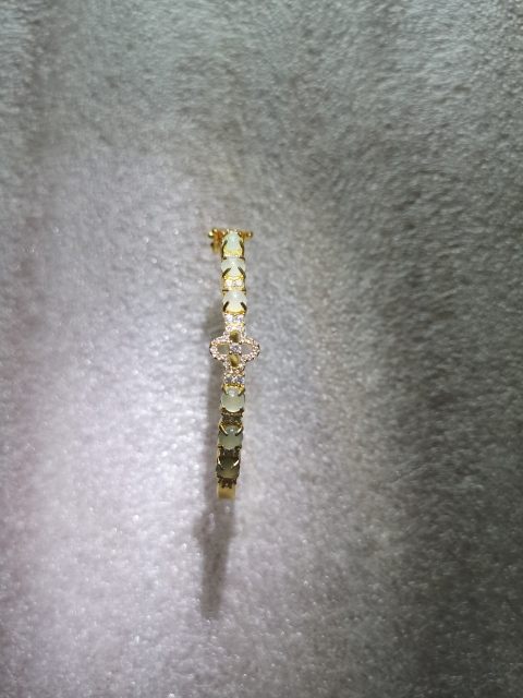 古玩玉器翡翠鐲子拍賣,當前價格550元