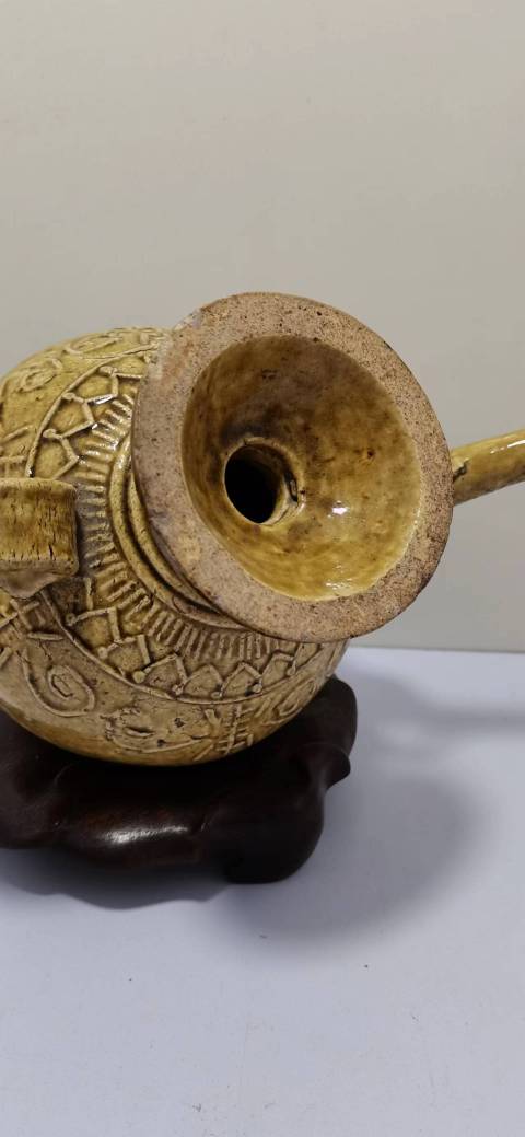 古玩陶瓷青釉執壺拍賣，當前價格3500元