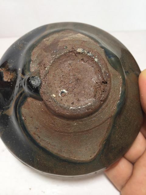 古玩陶瓷宋代建窯系油滴茶盞拍賣，當前價格6800元