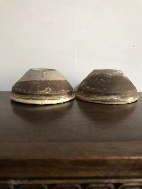 古玩陶瓷宋代白覆輪褐釉盞拍賣，當前價格2300元