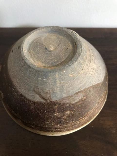 古玩陶瓷宋代白覆輪褐釉盞拍賣，當前價格2300元