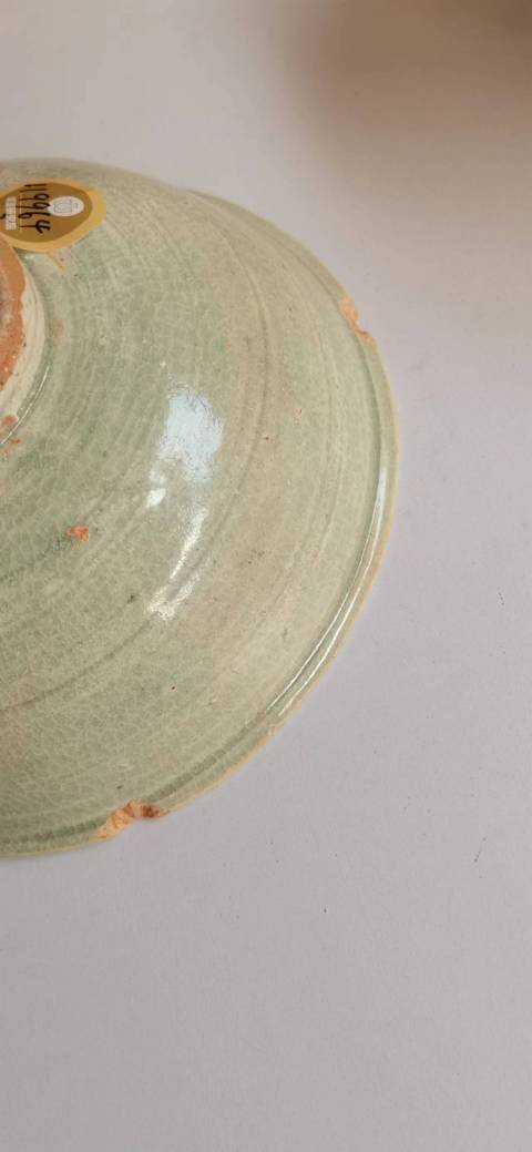 古玩陶瓷青白釉印花紋碗拍賣，當前價格5000元