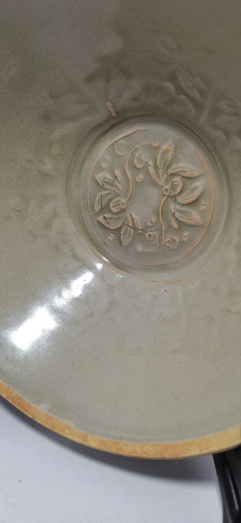古玩陶瓷青白釉模印花卉紋碗拍賣,當前價格5000元