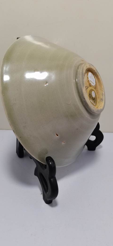 古玩陶瓷青白釉模印花卉紋碗拍賣,當前價格5000元