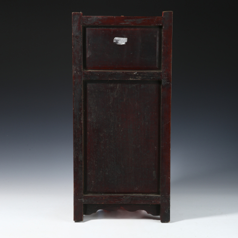 古玩陶瓷清·木雕加官進(jìn)爵圖花板拍賣，當(dāng)前價(jià)格6816元