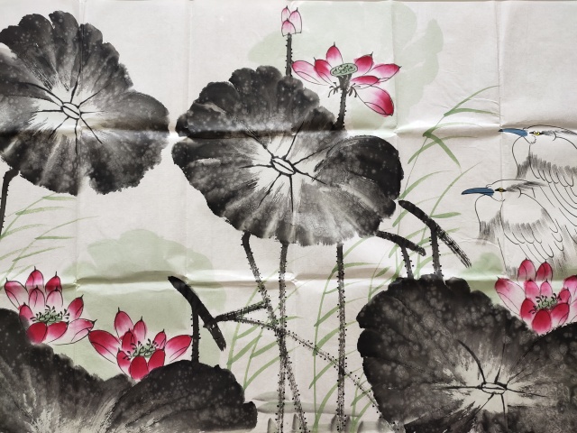 古玩字畫陜西美術家協會會員、教授 齊玉龍《香魂》拍賣,當前價格1369元