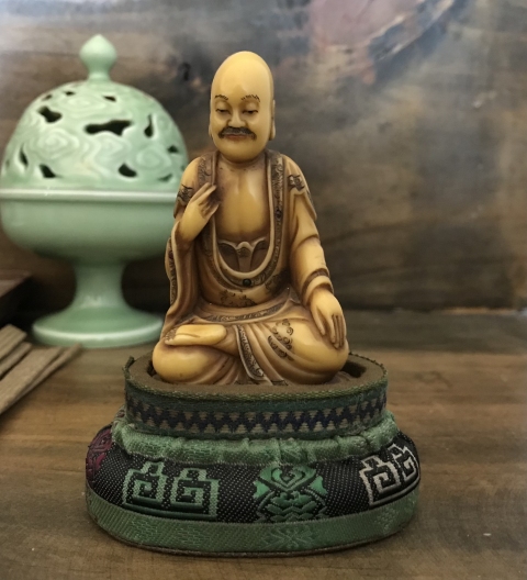 古玩玉器壽山石雕羅漢擺件拍賣，當(dāng)前價格6800元