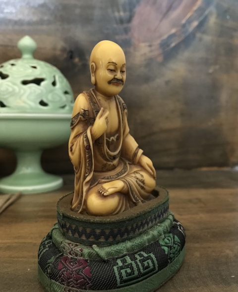 古玩玉器壽山石雕羅漢擺件拍賣，當(dāng)前價格6800元