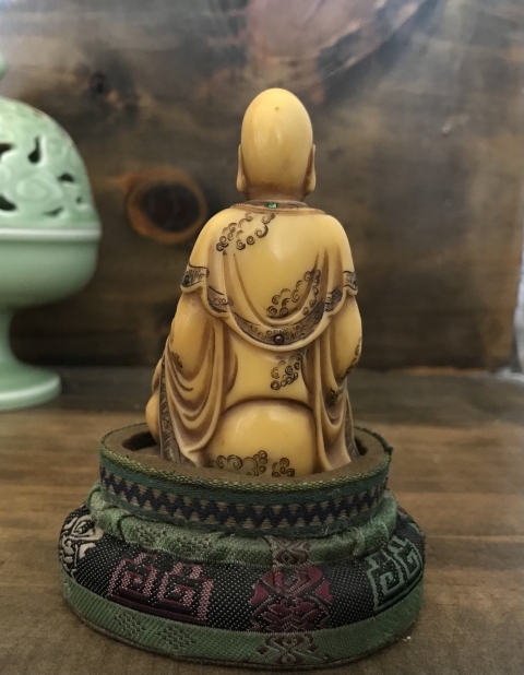 古玩玉器壽山石雕羅漢擺件拍賣，當(dāng)前價格6800元