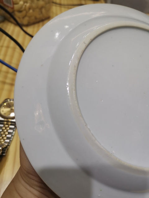 古玩陶瓷清代道光至咸豐人物紋廣彩盤拍賣，當前價格3800元