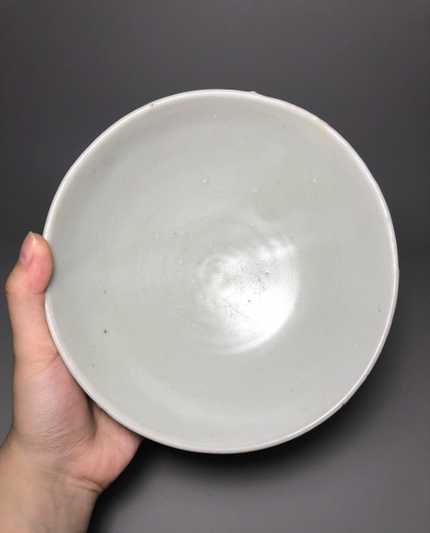 古玩陶瓷卵白釉碗拍賣,當前價格999元