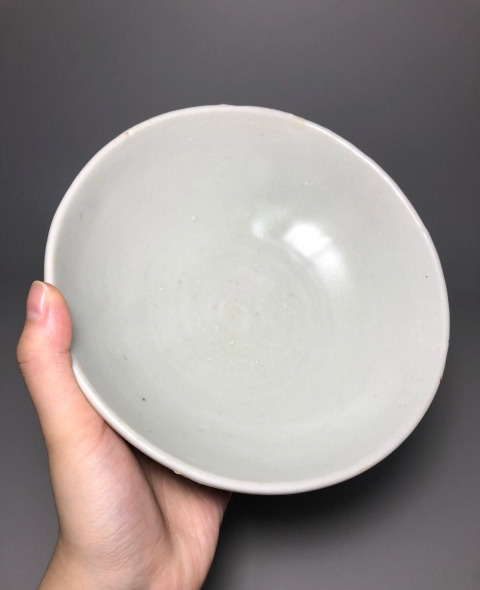 古玩陶瓷卵白釉碗拍賣,當前價格999元