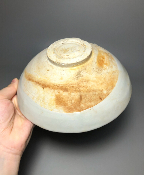 古玩陶瓷卵白釉碗拍賣,當前價格999元