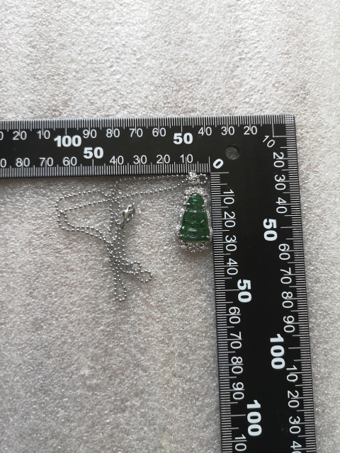古玩玉器正陽綠翡翠觀音拍賣,當前價格580元
