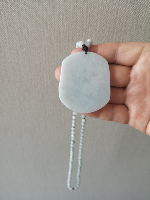 古玩玉器觀音牌子拍賣，當前價格450元