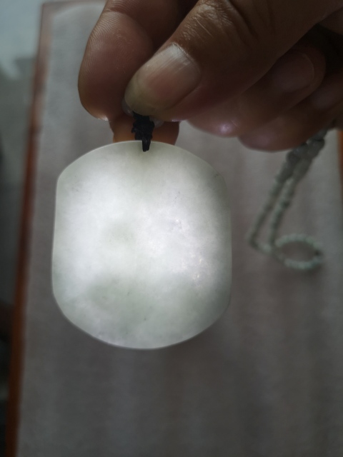 古玩玉器觀音牌子拍賣，當前價格450元