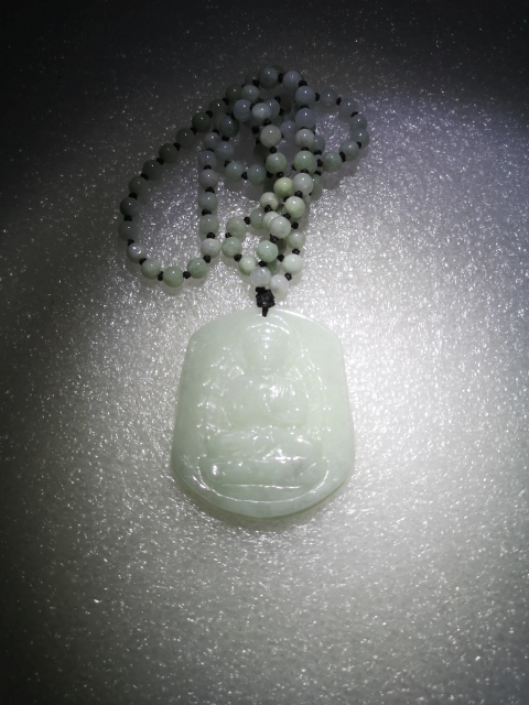 古玩玉器觀音牌子拍賣，當前價格450元