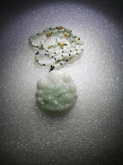 古玩玉器觀音牌子拍賣，當前價格450元