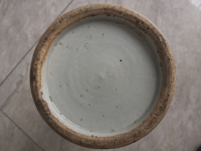 古玩陶瓷粉彩花卉紋花觚拍賣,當前價格5800元