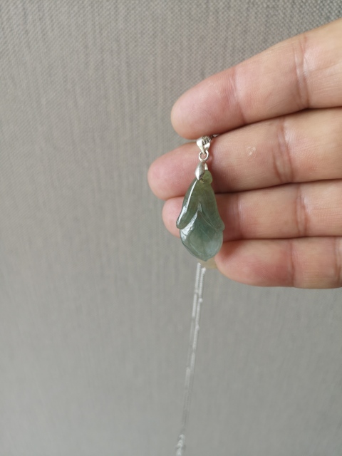 古玩玉器翡翠花墜拍賣，當前價格220元