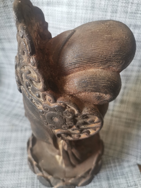 古玩雜項(xiàng)明代,鐵質(zhì),東方美神菩薩佛像拍賣,當(dāng)前價(jià)格33333元